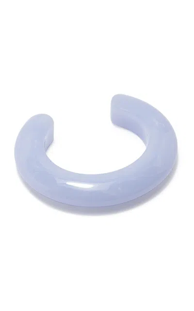 Lizzie Fortunato Ridge Cuff In Marbled Blue Lace