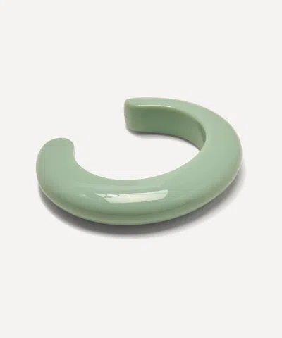 Lizzie Fortunato Ridge Cuff In Seafoam In Green