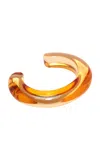 Lizzie Fortunato Ridge Cuff In Orange