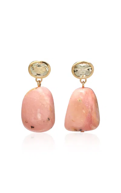 Lizzie Fortunato Rosado Earrings In Pink