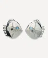 Lizzie Fortunato Silver-plated Mikuni Stud Earrings