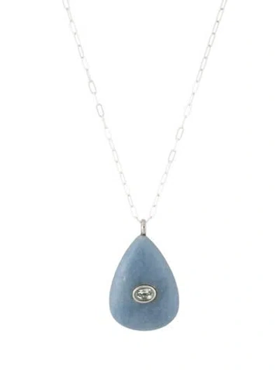 Pre-owned Lizzie Fortunato Stone & Crystal Avalon Necklace, 26.25" In Multi