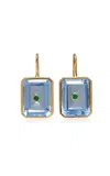 Lizzie Fortunato Tile Earrings In Glacier