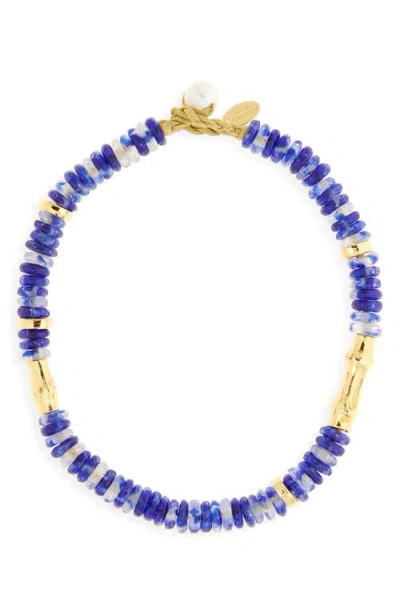 Lizzie Fortunato Toga Beach Beaded Necklace