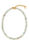 LIZZIE FORTUNATO TOLA BEADED NECKLACE