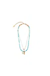 Lizzie Fortunato Pearl-detailing Necklace In Multi