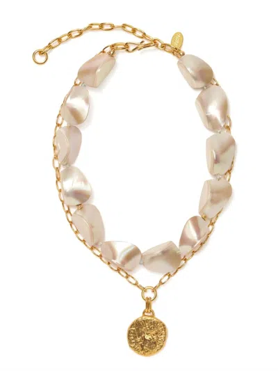 Lizzie Fortunato Women's Pas De Deux Necklace In Gold