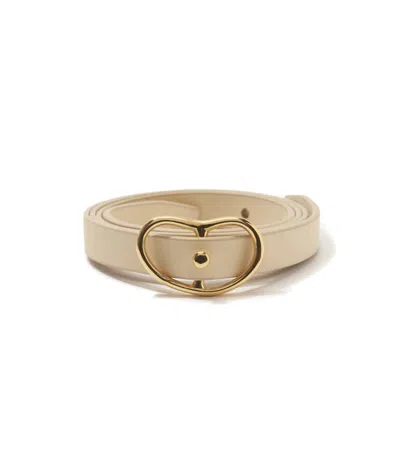 Lizzie Fortunato Women's Skinny Georgia Belt In Yellow In Neutral