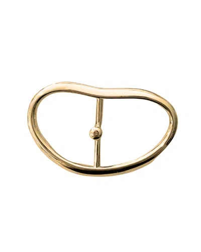 Lizzie Fortunato Women's Wide Georgia Belt Buckle In Gold