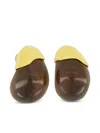 Lizzie Fortunato Wood Earrings In Brown