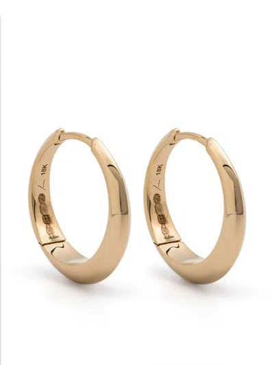 Lizzie Mandler Fine Jewelry 18kt Yellow Gold Large Crescent Hoop Earrings In Yg - Yellow Gold