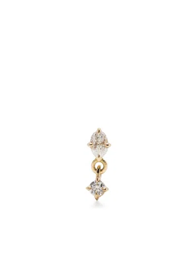 Lizzie Mandler Fine Jewelry 18k Yellow Gold Diamond Drop Stud Earrings