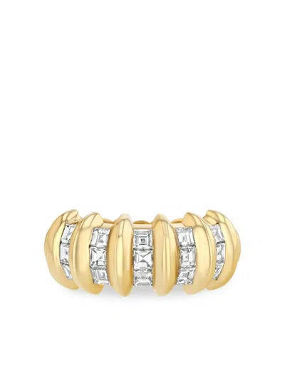 Lizzie Mandler Fine Jewelry 18k Yellow Gold Diamond Ring
