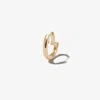 Lizzie Mandler Fine Jewelry 18k Yellow Gold Interrupted Hoop Earring In Gold