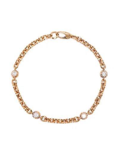 Lizzie Mandler Fine Jewelry 18k Yellow Gold Micro-link Chain Bracelet
