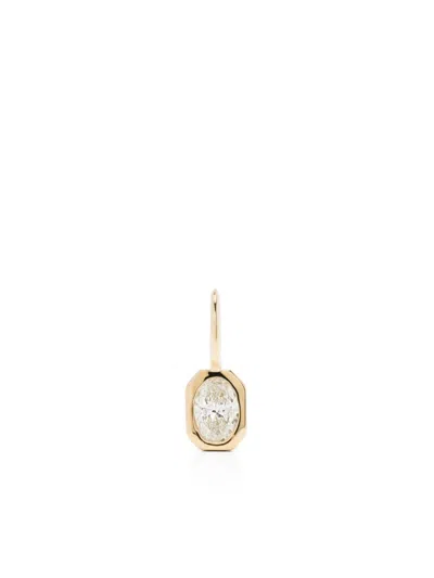 Lizzie Mandler Fine Jewelry 18k Yellow Gold Diamond Solitaire Charm