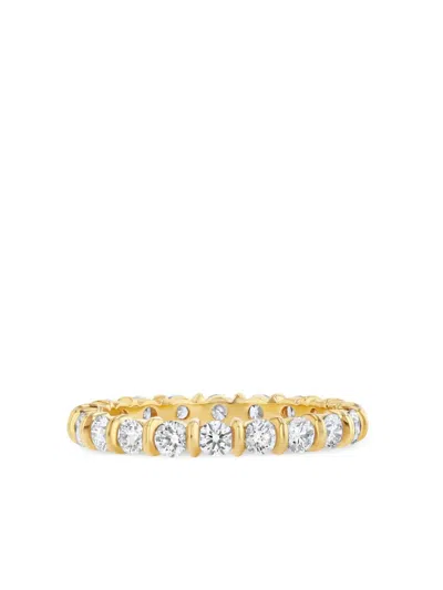 Lizzie Mandler Fine Jewelry 18k Yellow Gold Small Bubble Bar Diamond Ring