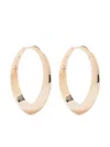 Lizzie Mandler Fine Jewelry 18k Yellow Gold Xl Thin Crescent Hoop Earrings In Gold