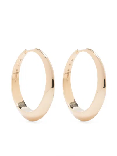 Lizzie Mandler Fine Jewelry 18k Yellow Gold Xl Thin Crescent Hoop Earrings