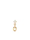 Lizzie Mandler Fine Jewelry 18k Yellow Gold Chain Link Diamond Earrings In Gold