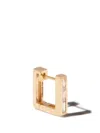 Lizzie Mandler Fine Jewelry 18k Yellow Gold Square Huggie Diamond Earring In Gold