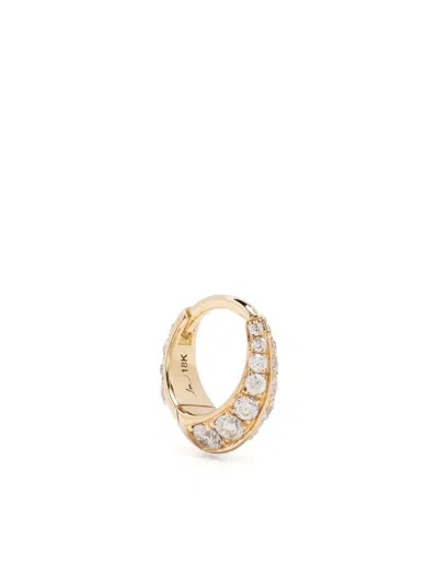 Lizzie Mandler Fine Jewelry 18kt Yellow Gold Diamond Hoop Earring