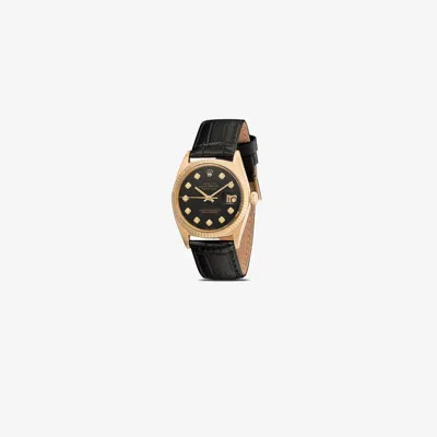 Lizzie Mandler Fine Jewelry Reworked Vintage Rolex Oyster Perpetual Datejust Watch In Gold