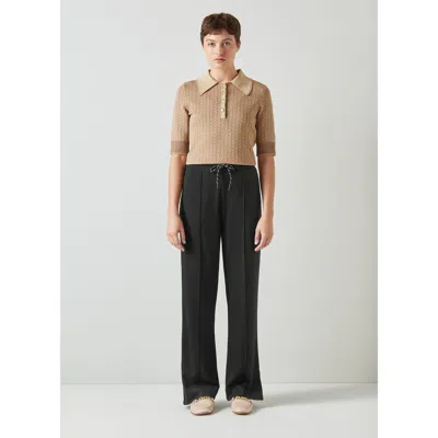 Lk Bennett Ada Trousers In Black