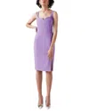 Lk Bennett Adele Dress In Purple