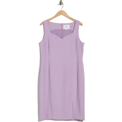 Lk Bennett Adele Sleeveless Sheath Dress In Purple