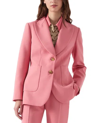 Lk Bennett Aimee Jacket In Pink