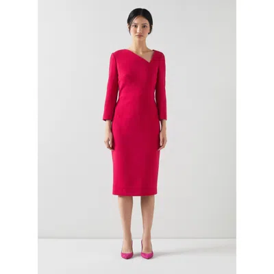 Lk Bennett Alexis Dresses In Pink
