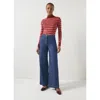 Lk Bennett Allie Knitted Tops In Multi