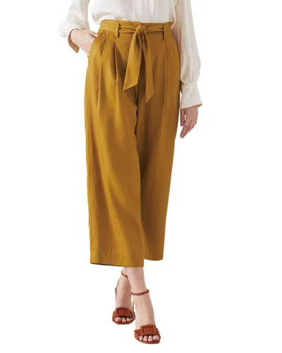 Lk Bennett Almeida Trouser In Gold