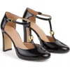 Lk Bennett Almina T-strap Pump In Black