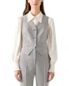 Lk Bennett Ami Jacket In Gray
