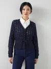 Lk Bennett Amie Cardigans In Blue
