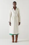 Lk Bennett Anderson Coats In White
