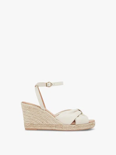 Lk Bennett Angela Cream Espadrille Sandals In Neutral