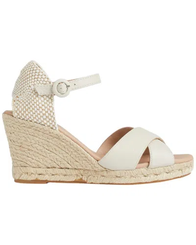 Lk Bennett Angele Wedge Sandal In Gold