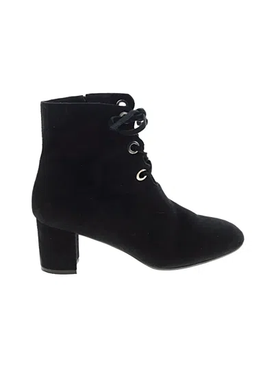 Pre-owned Lk Bennett Ankle Boots In Black