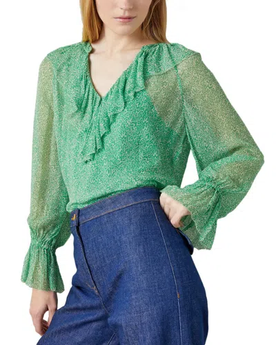 LK BENNETT LK BENNETT ANNIE WOVEN TOP