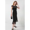 Lk Bennett Anouk Dresses In Black