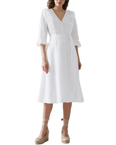 LK BENNETT LK BENNETT ANYA LINEN DRESS