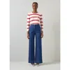 Lk Bennett Ashley Knitted Wool-blend Top