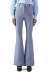 Lk Bennett Avery Trouser In Blue-light Blue