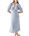 Lk Bennett Beecham Dress In Blue