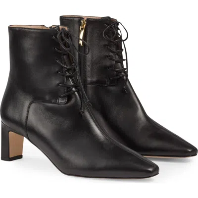 Lk Bennett Betty Block Heel Bootie In Black
