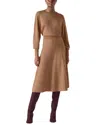 Lk Bennett Blakely Knit Dress In Brown
