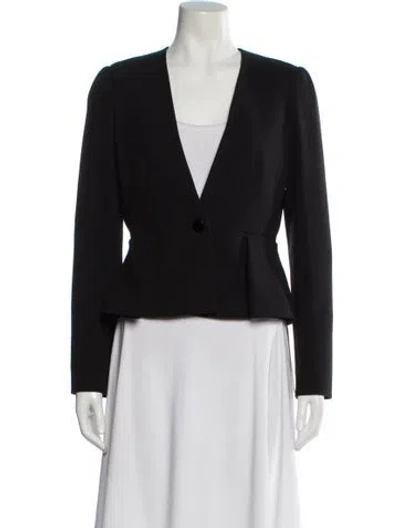Pre-owned Lk Bennett Blazer In Black